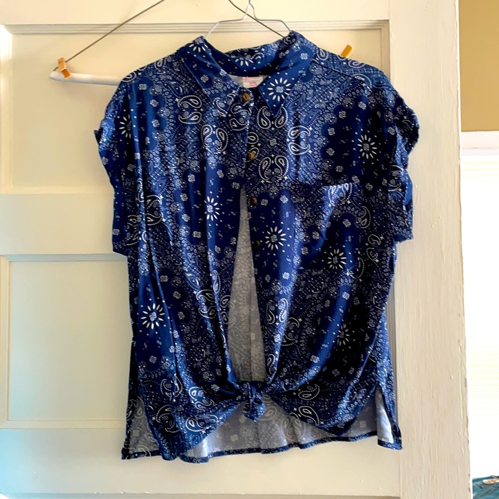 Button up short sleeve